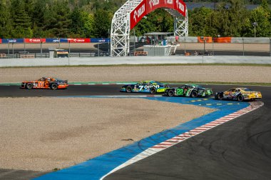 Çoğu, Çek Cumhuriyeti - 08 31 2025: Yarış arabaları için Avrupa Kupası