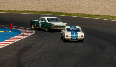 Çoğu, Çek Cumhuriyeti - 08 31 2025: Yarış arabaları için Avrupa Kupası