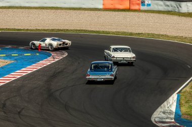 Çoğu, Çek Cumhuriyeti - 08 31 2025: Yarış arabaları için Avrupa Kupası