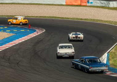 Çoğu, Çek Cumhuriyeti - 08 31 2025: Yarış arabaları için Avrupa Kupası