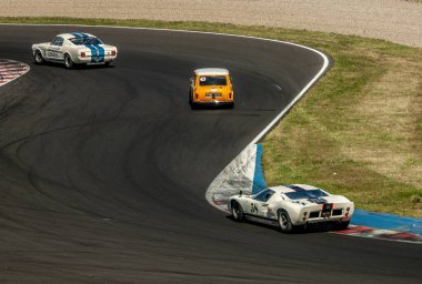 Çoğu, Çek Cumhuriyeti - 08 31 2025: Yarış arabaları için Avrupa Kupası