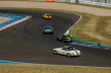 Çoğu, Çek Cumhuriyeti - 08 31 2025: Yarış arabaları için Avrupa Kupası