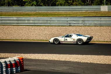 Çoğu, Çek Cumhuriyeti - 08 31 2025: Yarış arabaları için Avrupa Kupası