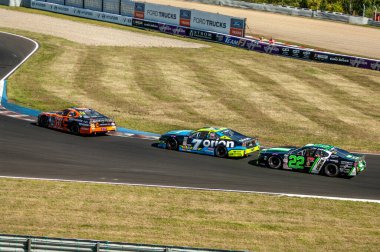 Çoğu, Çek Cumhuriyeti - 08 31 2025: Yarış arabaları için Avrupa Kupası