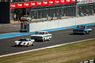 Çoğu, Çek Cumhuriyeti - 08 31 2025: Yarış arabaları için Avrupa Kupası