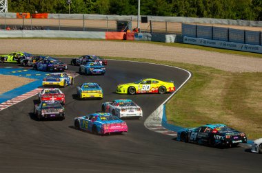 Çoğu, Çek Cumhuriyeti - 08 31 2025: Yarış arabaları için Avrupa Kupası