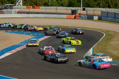 Çoğu, Çek Cumhuriyeti - 08 31 2025: Yarış arabaları için Avrupa Kupası