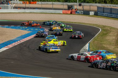 Çoğu, Çek Cumhuriyeti - 08 31 2025: Yarış arabaları için Avrupa Kupası