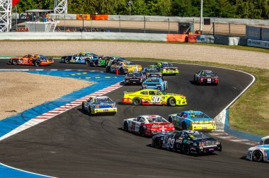 Çoğu, Çek Cumhuriyeti - 08 31 2025: Yarış arabaları için Avrupa Kupası