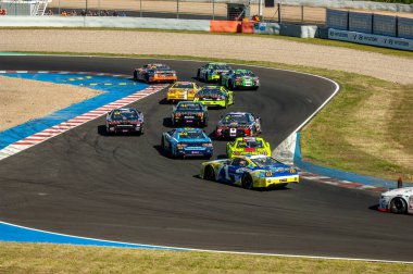 Çoğu, Çek Cumhuriyeti - 08 31 2025: Yarış arabaları için Avrupa Kupası