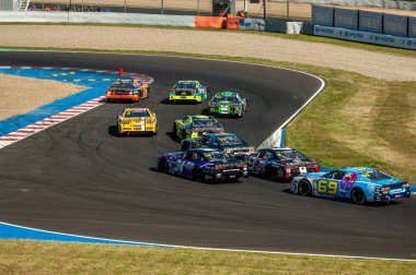 Çoğu, Çek Cumhuriyeti - 08 31 2025: Yarış arabaları için Avrupa Kupası