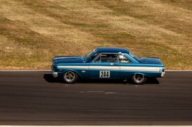 Çoğu, Çek Cumhuriyeti - 08 31 2025: Yarış arabaları için Avrupa Kupası