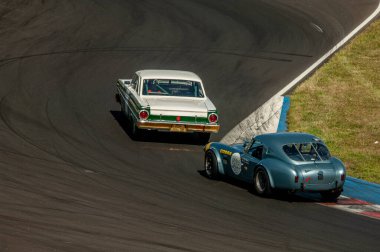 Çoğu, Çek Cumhuriyeti - 08 31 2025: Yarış arabaları için Avrupa Kupası