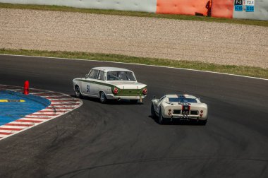 Çoğu, Çek Cumhuriyeti - 08 31 2025: Yarış arabaları için Avrupa Kupası