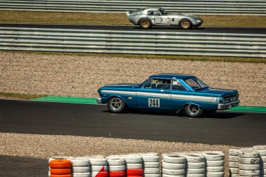 Çoğu, Çek Cumhuriyeti - 08 31 2025: Yarış arabaları için Avrupa Kupası