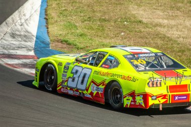 Çoğu, Çek Cumhuriyeti - 08 31 2025: Yarış arabaları için Avrupa Kupası