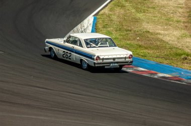 Çoğu, Çek Cumhuriyeti - 08 31 2025: Yarış arabaları için Avrupa Kupası