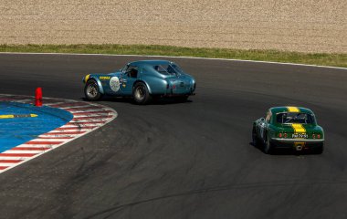 Çoğu, Çek Cumhuriyeti - 08 31 2025: Yarış arabaları için Avrupa Kupası