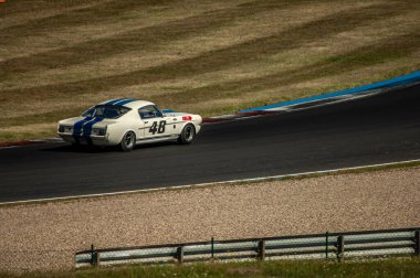 Çoğu, Çek Cumhuriyeti - 08 31 2025: Yarış arabaları için Avrupa Kupası