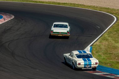 Çoğu, Çek Cumhuriyeti - 08 31 2025: Yarış arabaları için Avrupa Kupası