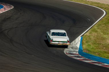 Çoğu, Çek Cumhuriyeti - 08 31 2025: Yarış arabaları için Avrupa Kupası