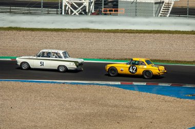 Çoğu, Çek Cumhuriyeti - 08 31 2025: Yarış arabaları için Avrupa Kupası