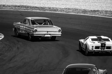 Çoğu, Çek Cumhuriyeti - 08 31 2025: Yarış arabaları için Avrupa Kupası