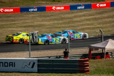 Çoğu, Çek Cumhuriyeti - 08 31 2025: Yarış arabaları için Avrupa Kupası