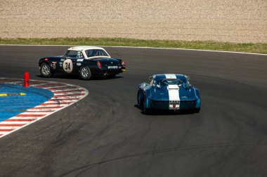 Çoğu, Çek Cumhuriyeti - 08 31 2025: Yarış arabaları için Avrupa Kupası