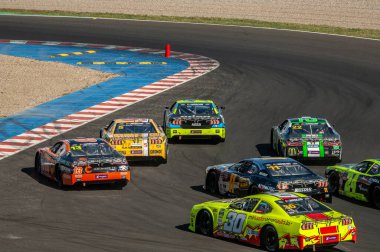 Çoğu, Çek Cumhuriyeti - 08 31 2025: Yarış arabaları için Avrupa Kupası