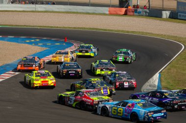 Çoğu, Çek Cumhuriyeti - 08 31 2025: Yarış arabaları için Avrupa Kupası