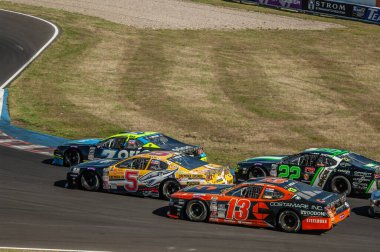 Çoğu, Çek Cumhuriyeti - 08 31 2025: Yarış arabaları için Avrupa Kupası