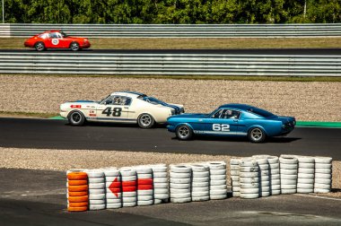 Çoğu, Çek Cumhuriyeti - 08 31 2025: Yarış arabaları için Avrupa Kupası