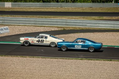 Çoğu, Çek Cumhuriyeti - 08 31 2025: Yarış arabaları için Avrupa Kupası