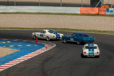 Çoğu, Çek Cumhuriyeti - 08 31 2025: Yarış arabaları için Avrupa Kupası