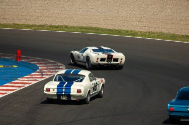 Çoğu, Çek Cumhuriyeti - 08 31 2025: Yarış arabaları için Avrupa Kupası