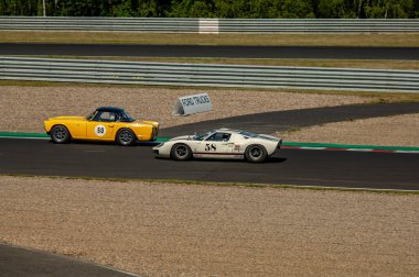 Çoğu, Çek Cumhuriyeti - 08 31 2025: Yarış arabaları için Avrupa Kupası