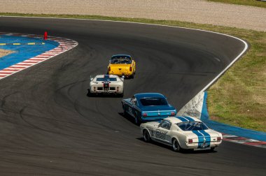 Çoğu, Çek Cumhuriyeti - 08 31 2025: Yarış arabaları için Avrupa Kupası