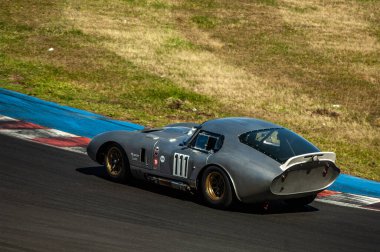 Çoğu, Çek Cumhuriyeti - 08 31 2025: Yarış arabaları için Avrupa Kupası