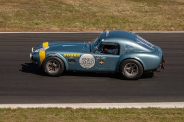 Çoğu, Çek Cumhuriyeti - 08 31 2025: Yarış arabaları için Avrupa Kupası