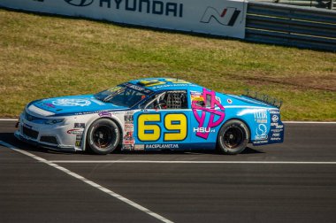 Çoğu, Çek Cumhuriyeti - 08 31 2025: Yarış arabaları için Avrupa Kupası