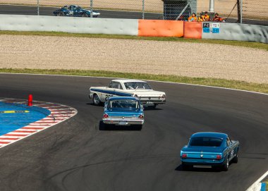 Çoğu, Çek Cumhuriyeti - 08 31 2025: Yarış arabaları için Avrupa Kupası