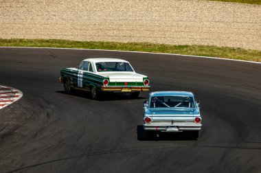 Çoğu, Çek Cumhuriyeti - 08 31 2025: Yarış arabaları için Avrupa Kupası