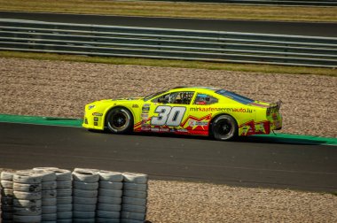 Çoğu, Çek Cumhuriyeti - 08 31 2025: Yarış arabaları için Avrupa Kupası