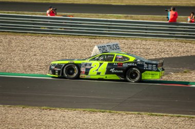 Çoğu, Çek Cumhuriyeti - 08 31 2025: Yarış arabaları için Avrupa Kupası