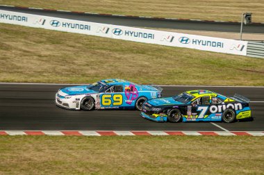 Çoğu, Çek Cumhuriyeti - 08 31 2025: Yarış arabaları için Avrupa Kupası