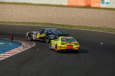 Çoğu, Çek Cumhuriyeti - 08 31 2025: Yarış arabaları için Avrupa Kupası