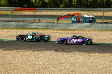 Çoğu, Çek Cumhuriyeti - 08 31 2025: Yarış arabaları için Avrupa Kupası