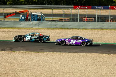 Çoğu, Çek Cumhuriyeti - 08 31 2025: Yarış arabaları için Avrupa Kupası