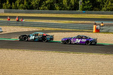 Çoğu, Çek Cumhuriyeti - 08 31 2025: Yarış arabaları için Avrupa Kupası